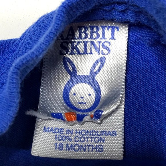 honolulu baby co mister aloha blue t shirt 18 M - Picture 3 of 4